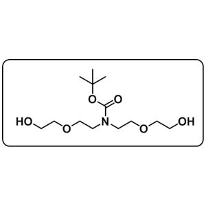 N-Boc-N-bis(PEG1-OH)