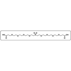 Acid-PEG4-Sulfone-PEG4-acid