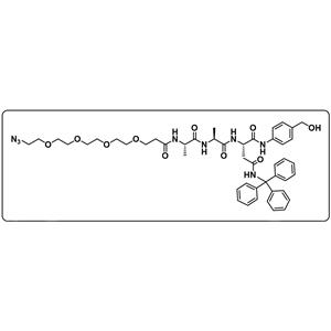 Azido-PEG4-Ala-Ala-Asn(Trt)-PAB