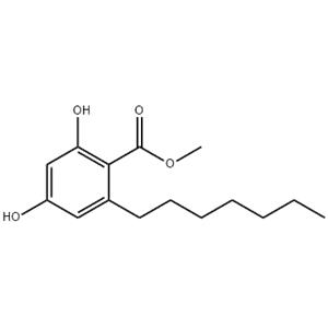 Benzoic acid, 2-heptyl-4,6-dihydroxy-, methyl ester