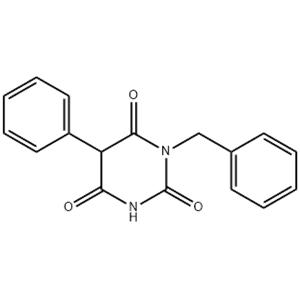 1-Phenylmethyl-5-phenyl-barbituric acid