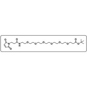 Mal-amido-PEG6-COOtBu