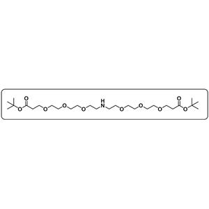 NH-bis(PEG3-t-butyl ester)