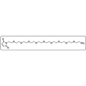 Mal-PEG9-amine TFA salt