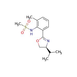 (S)-N-(2-(4-Isopropyl-4,5-dihydrooxazol-2-yl)-6-methylphenyl)methanesulfonamide