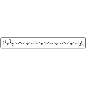 Boc-NH-PEG9-Ms