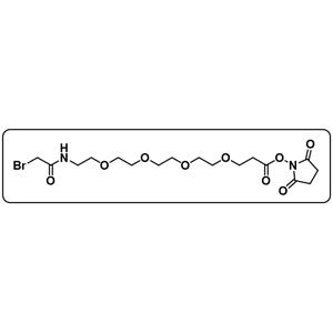 BrCH2CONH-PEG4-NHS ester