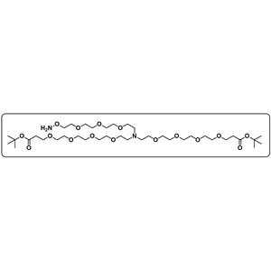 N-(Aminooxy-PEG3)-N-bis(PEG4-Boc)