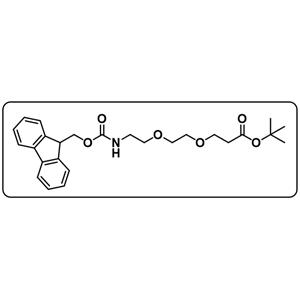 FmocNH-PEG2-t-butyl ester