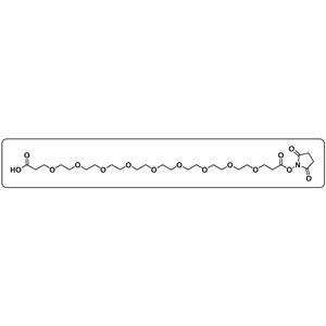 Acid-PEG9-NHS ester