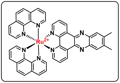 Ruthenium(2+),(11,12-dimethyldipyrido[3,2-a:2',3'-c]phenazine-κN4,κN5)bis(1,10-phenanthroline-κN1,κN10)-,(OC-6-22)-