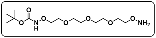 t-Boc-Aminooxy-PEG3-oxyamine