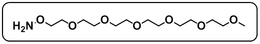 Aminooxy-PEG6-methane