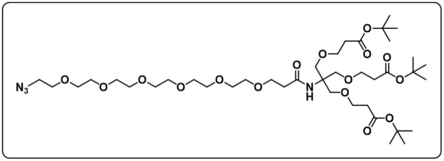 Azido-PEG6-Amido-tri-(tbutoxycarbonylethoxymethyl)-methane