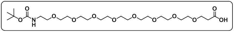 t-Boc-N-amido-PEG8-acid