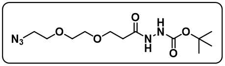 Azido-PEG2-hydrazide-Boc