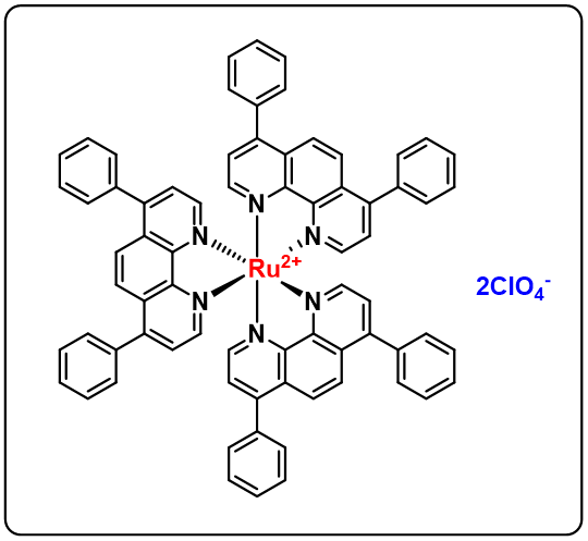 Tris(4,7-diphenyl-1,10-phenanthroline)ruthenium(II) bis(perchlorate)