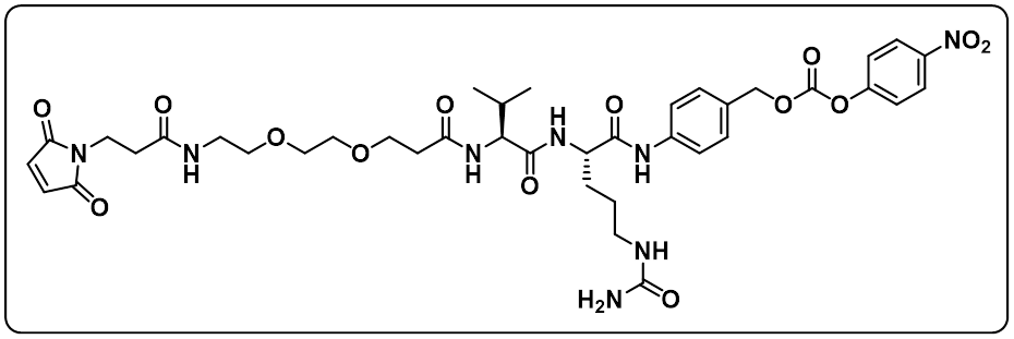 Mal-amido-PEG2-Val-Cit-PAB-PNP