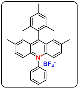 9-mesityl-2,7-dimethyl-10-phenylacridin-10-ium tetrafluoroborate