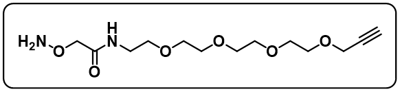 Aminooxy-amido-PEG4-propargyl