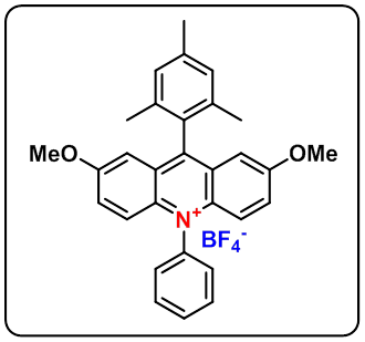 9-mesityl-2,7-dimethoxy-10-phenylacridin-10-ium tetrafluoroborate