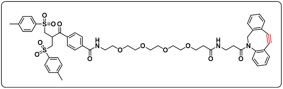 Bis-Sulfone-PEG4-DBCO