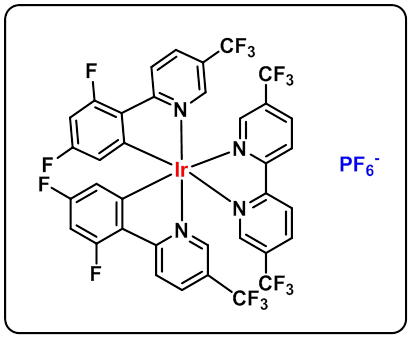 (Ir[dF(CF3)ppy]2(5,5'-CF3bpy))PF6