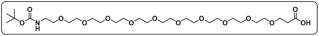 t-Boc-N-amido-PEG10-acid