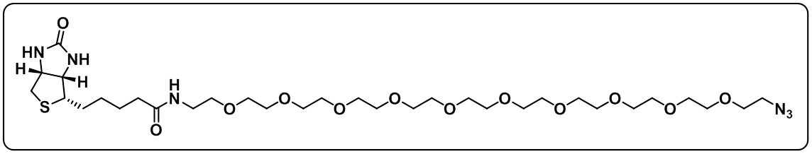 Biotin-PEG10-azide