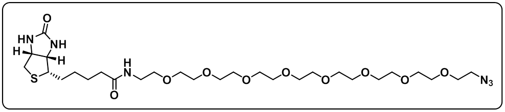 Biotin-PEG8-azide