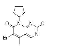 6-Bromo-2-chloro-8-cyclopentyl-5-methylpyrido[2,3-d]pyrimidin-7(8H)-one