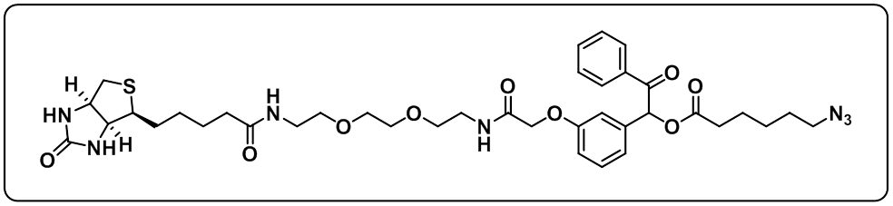 UV Cleavable Biotin-PEG2-Azide