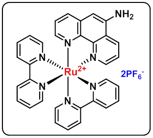 Ru(bpy)2(5-amino-Phen)(PF6)2