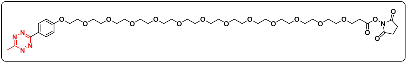 Methyltetrazine-PEG12-NHS ester