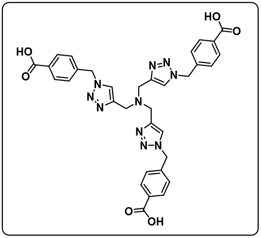 4,4',4''-((4,4',4''-(Nitrilotris(methylene))tris(1 H-1,2,3-triazole-4,1-diyl))tris(methylene))trib enzoic acid