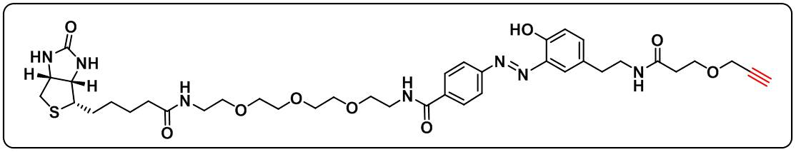 Diazo Biotin-PEG3-alkyne