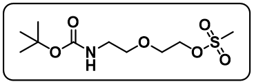 Boc-NH-PEG2-Ms