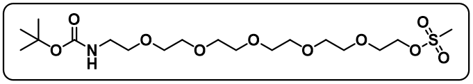 Boc-NH-PEG6-Ms