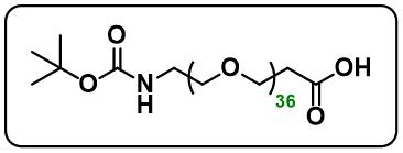 t-Boc-N-amido-PEG36-acid