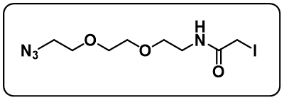 Azido-PEG2-iodoacetamide