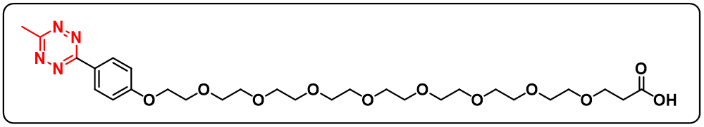 Methyltetrazine-PEG8-COOH