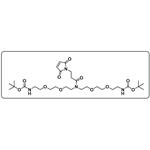 N-Mal-N-bis(PEG2-NH-Boc)