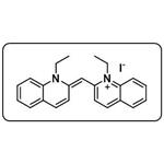 Quinolinium；1-ethyl-2-[(1-ethyl-2(1H)-quinolinylidene)methyl]-, iodide