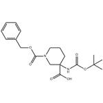 3-Boc-Amino-1-Cbz-piperidine-3-carboxylic acid pictures