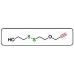 Propargyl-PEG1-SS-alcohol