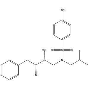 	4-AMINO-N-[(2R,3S)-3-AMINO-2-HYDROXY-4-PHENYLBUTYL]-N-ISOBUTYLBENZENE-1-SULFONAMIDE