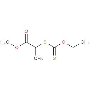 Propanoic acid, 2-[(ethoxythioxomethyl)thio]-, methyl ester