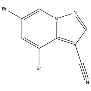 4,6-Dibromo-pyrazolo[1,5-a]pyridine-3-carbonitrile