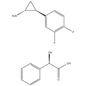 (1R,2S)-2-(3,4-Difluorophenyl)cyclopropanamine (2R)-Hydroxy(phenyl)ethanoate