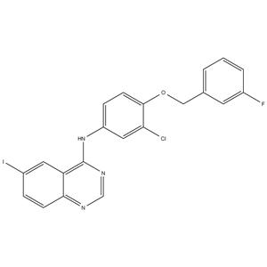 N-[3-Chloro-4-(3-fluorobenzyloxy)phenyl]-6-iodoquinazolin-4-amine